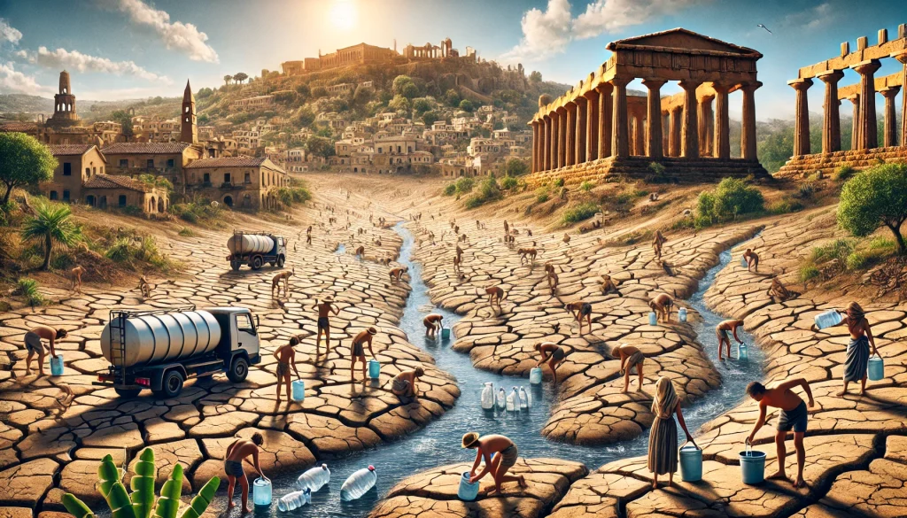 crisi idrica agrigento oggi